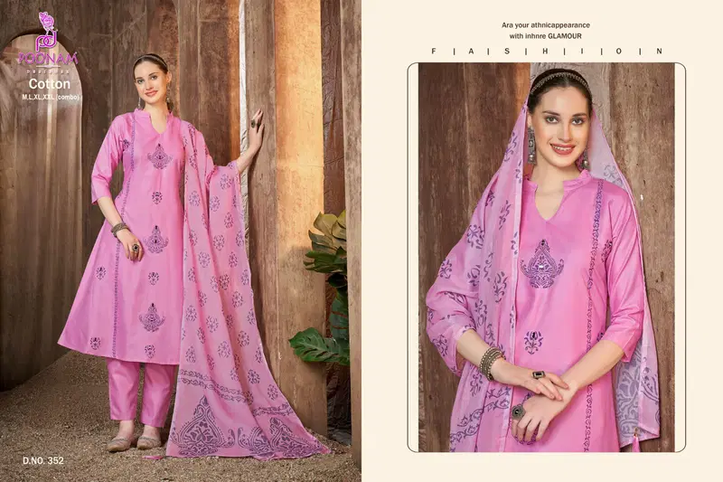 Cotton By Poonam Anarkali Cotton A line Kurti Bottom With Dupatta Orders In India